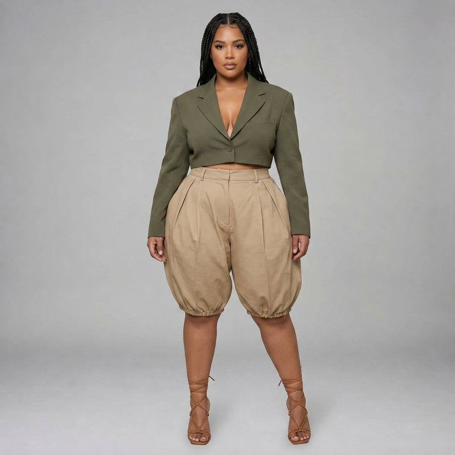 Elara | Relaxed Harem Shorts