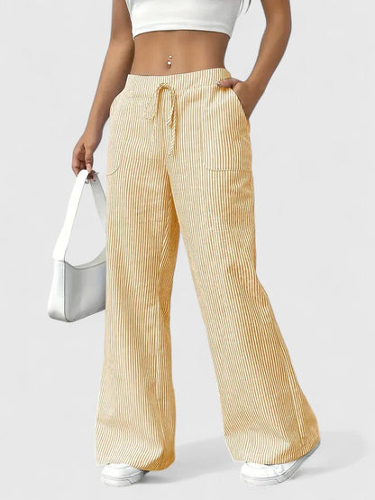 SIERRA – STRIPE FLOW LOUNGE PANTS