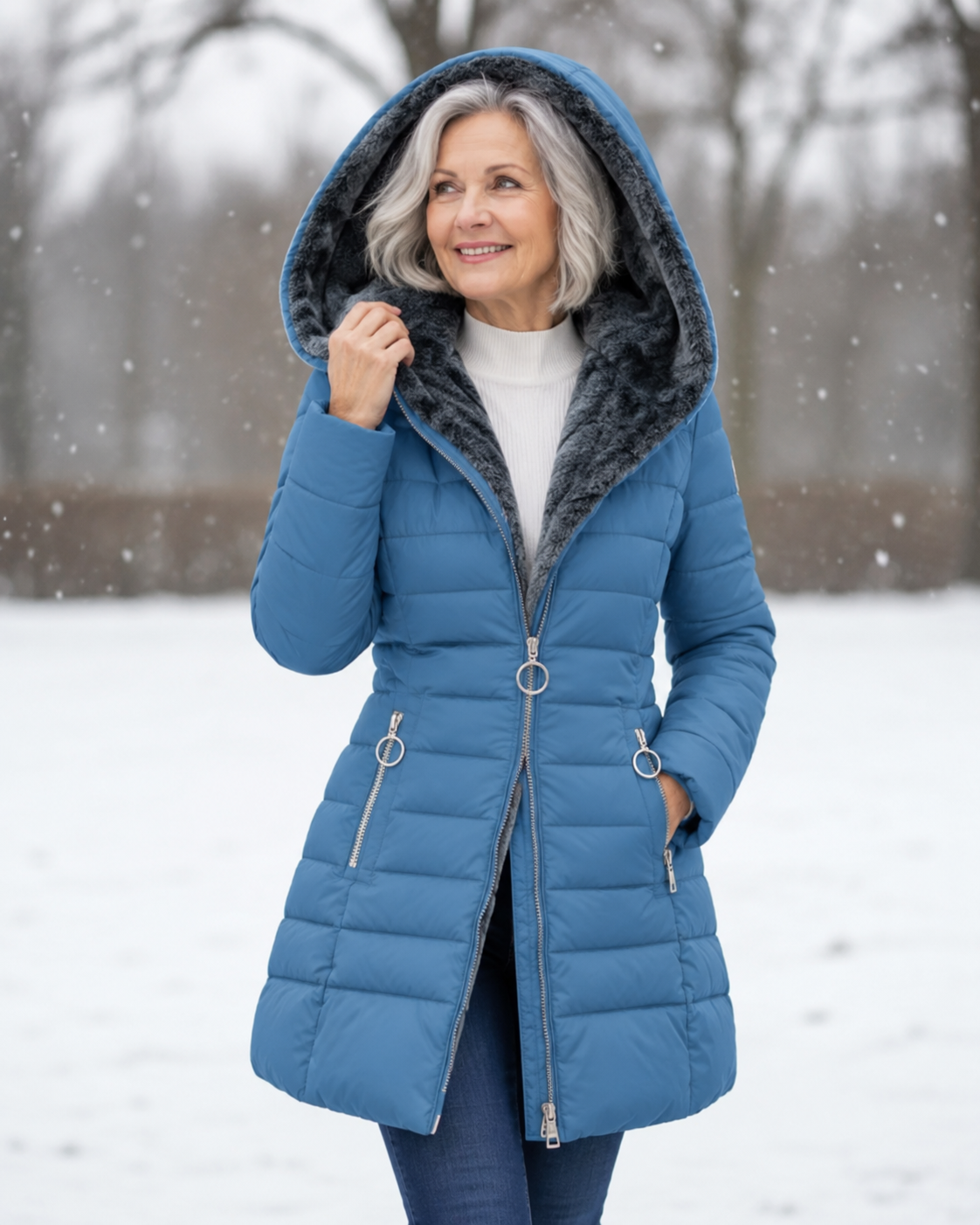 Marja™ | Warm Quilted Hooded Winter Coat