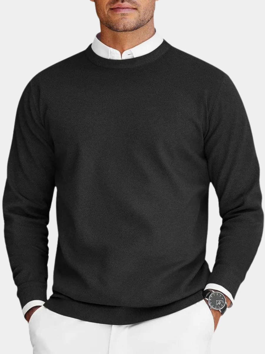 Corvyn Soft-Touch Crew Neck Sweater product detail