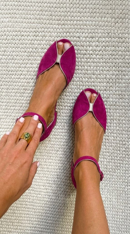 Olivia - Elegant Sage Green Sandals