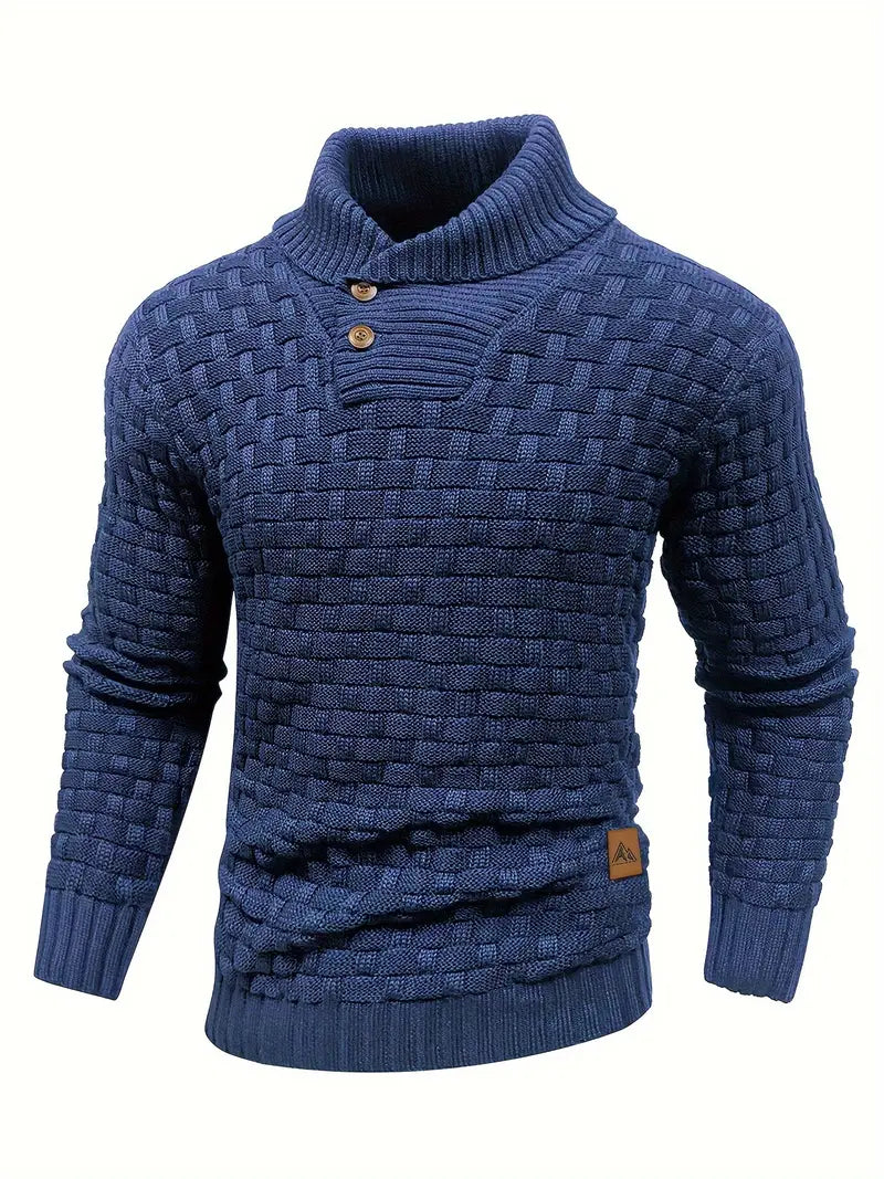 Nevan | Textured Knit Jumper