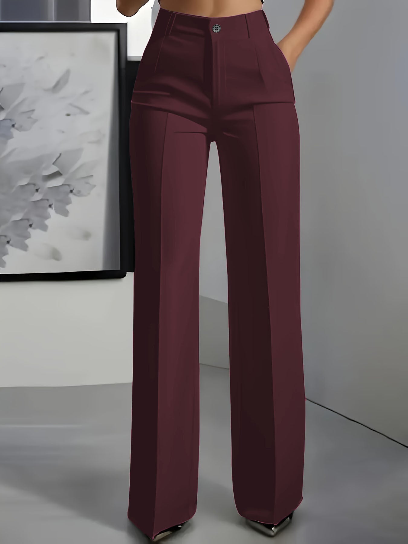 SOPHIA – ELEGANT WIDE-LEG TAILORED PANTS