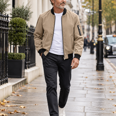 Benson Bomber Jacket worn in London