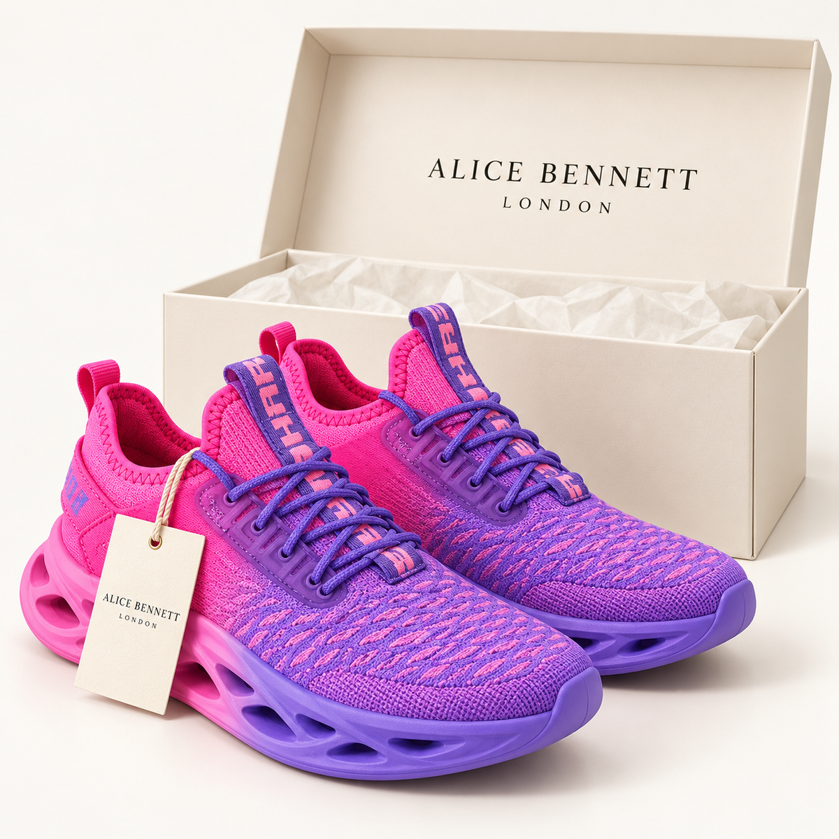 Brianna™ orthopaedic sneakers with Alice Bennett London shoebox