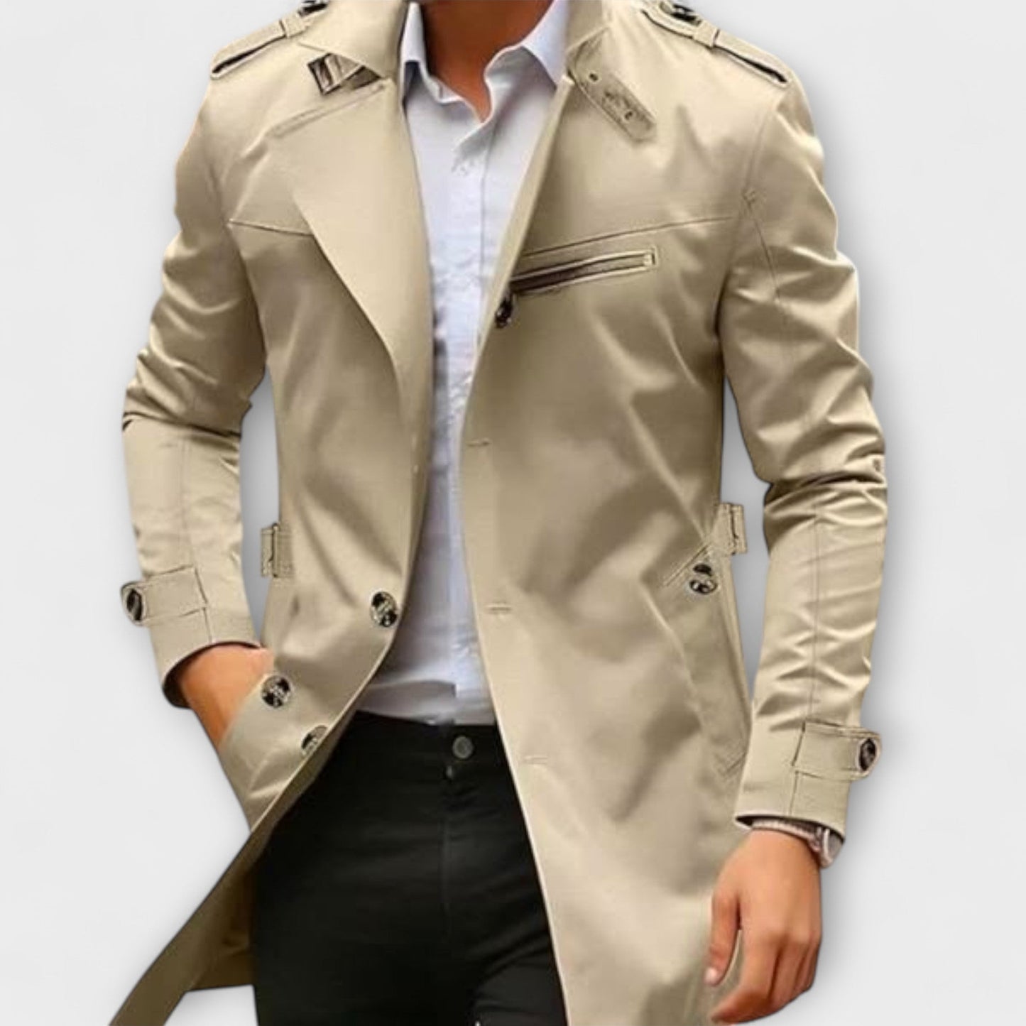 Lucien™ | Stylish Handmade Raincoat
