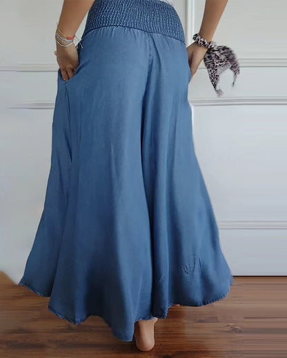 Reina - Comfy Wide-Leg Trousers