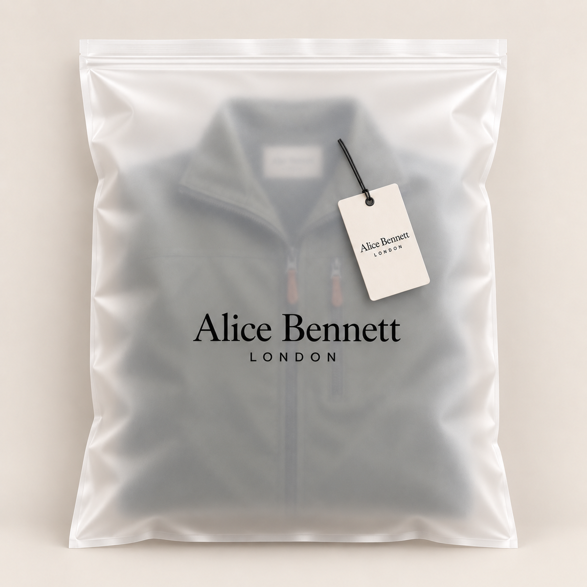 Carson | All-Weather Outdoor Jacket in a matte Alice Bennett London garment bag