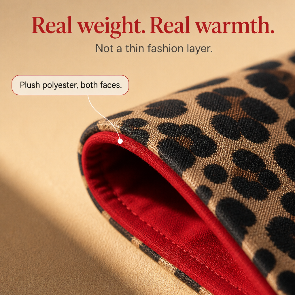 Wearbella | Reversible Leopard Print Hooded Coat