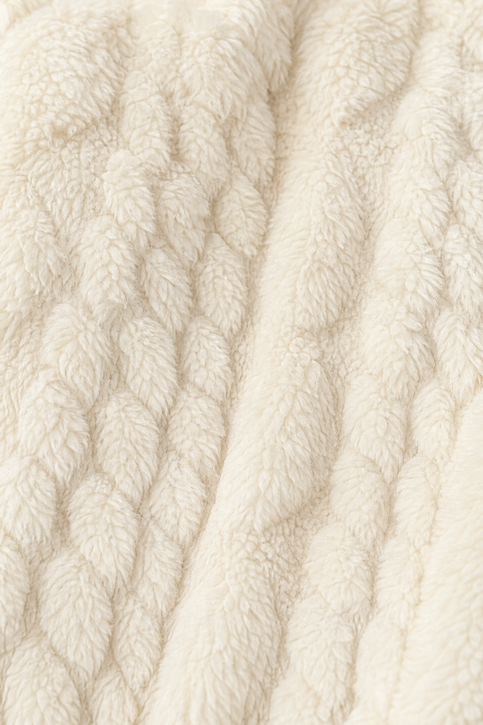 Wearbella | Cable-Knit Hooded Longline Coat