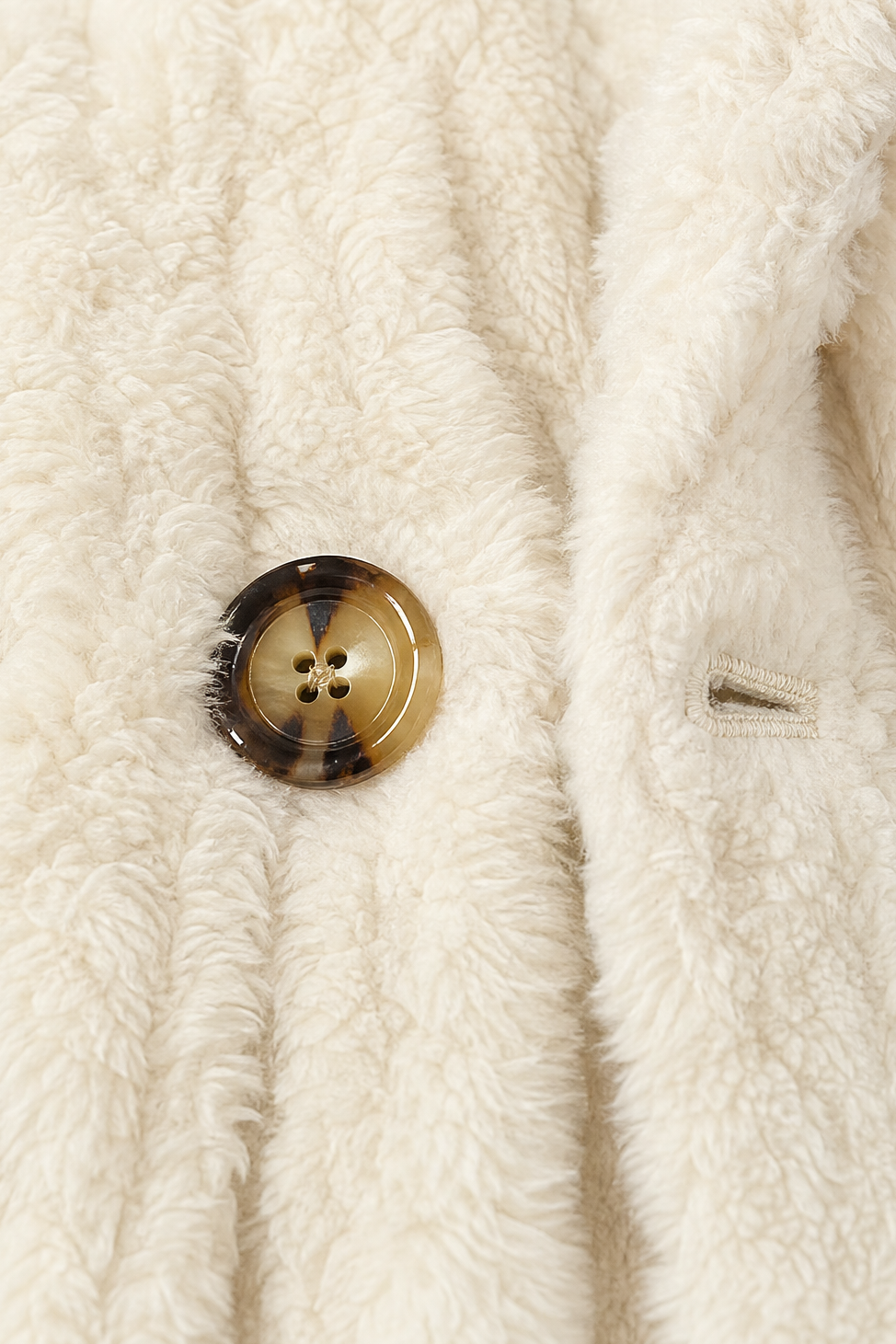 Wearbella | Cable-Knit Hooded Longline Coat