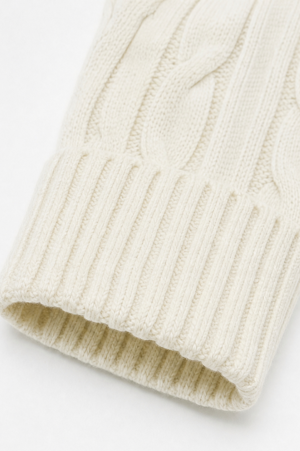 Wearbella | Hooded Chunky Cable-Knit Cardigan