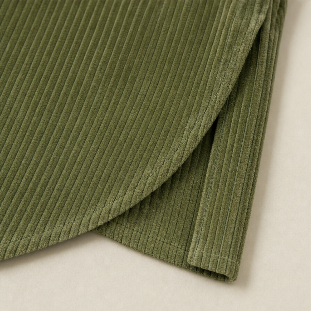 Tina™ | Asymmetric Corduroy Top
