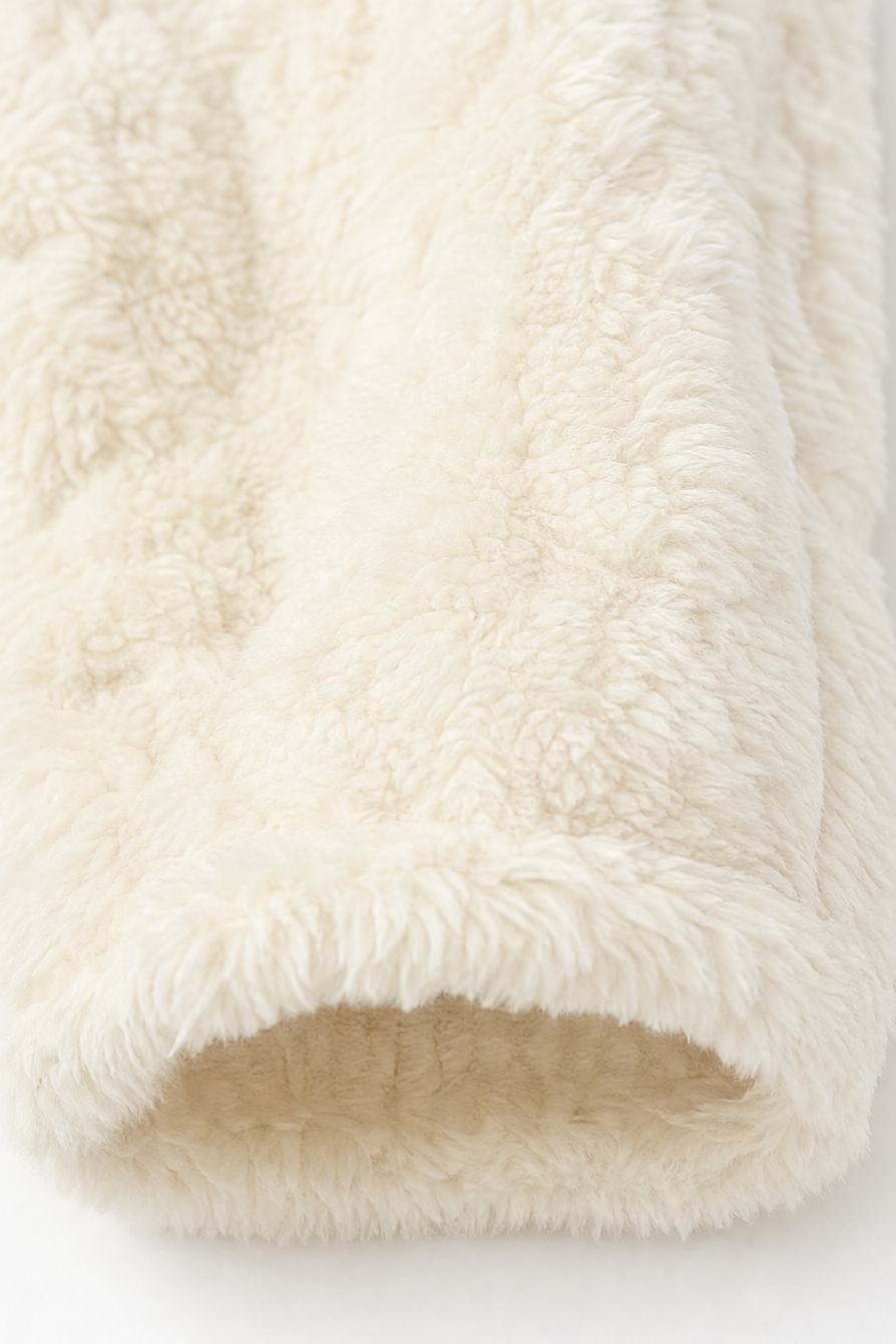 Wearbella | Cable-Knit Hooded Longline Coat