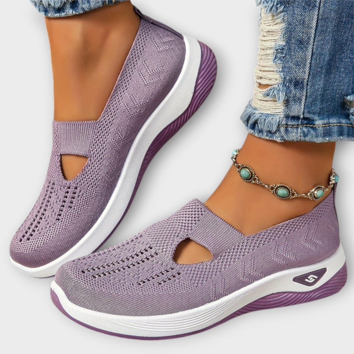 Lunara™ | Comfortable Knit Slip-On Walking Shoes