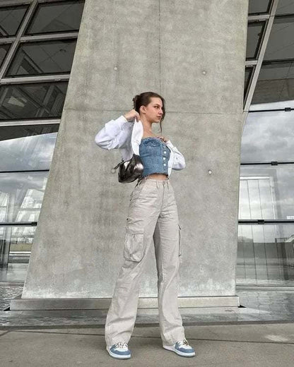 JADWIGA – ADJUSTABLE WOMEN’S CARGO PANTS
