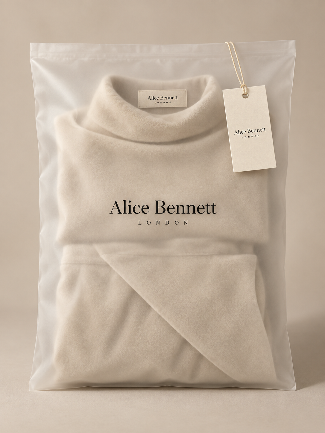 Alice Bennett London Elara velour two-piece set in luxury packaging
