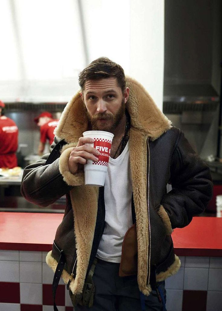 ADRIAN – SHEARLING AVIATOR JACKET