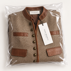 Lianea textured tailored jacket in Alice Bennett London packaging
