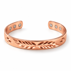 Cora’s Canopy Copper Bracelet on a clean white background