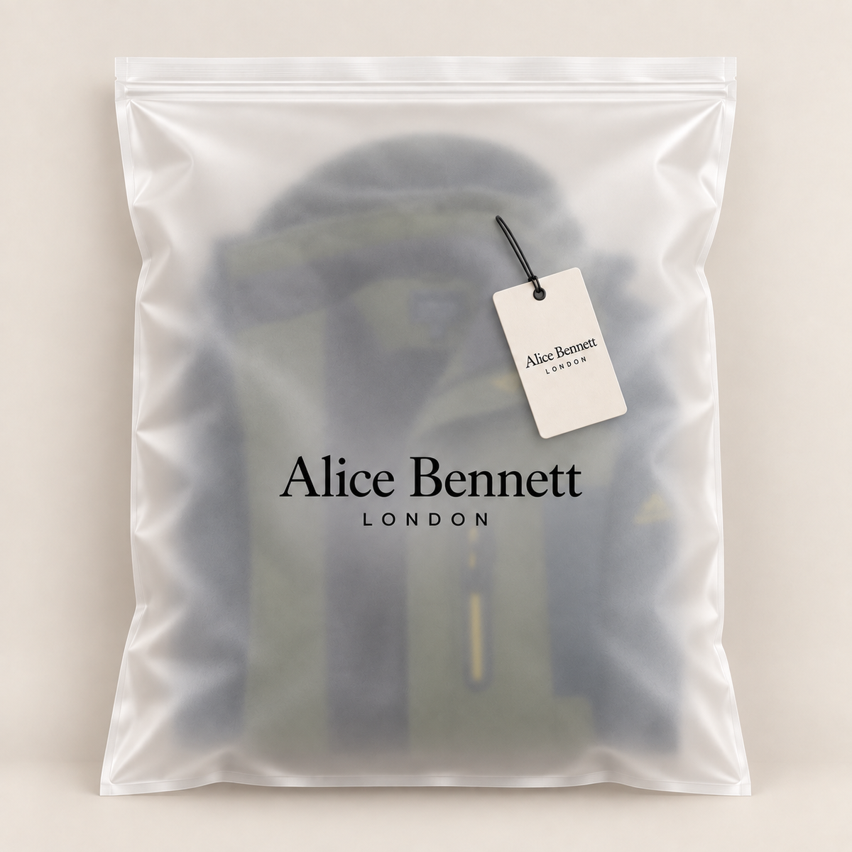 Foster | Insulated Cold-Weather Jacket in a matte Alice Bennett London garment bag