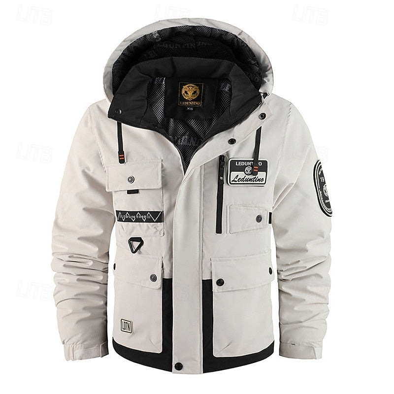 Xavier | Hooded Utility Jacket