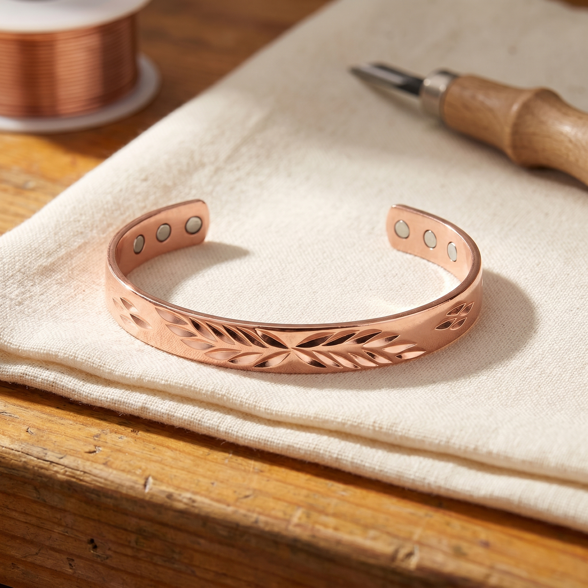 Cora’s Canopy Copper Bracelet