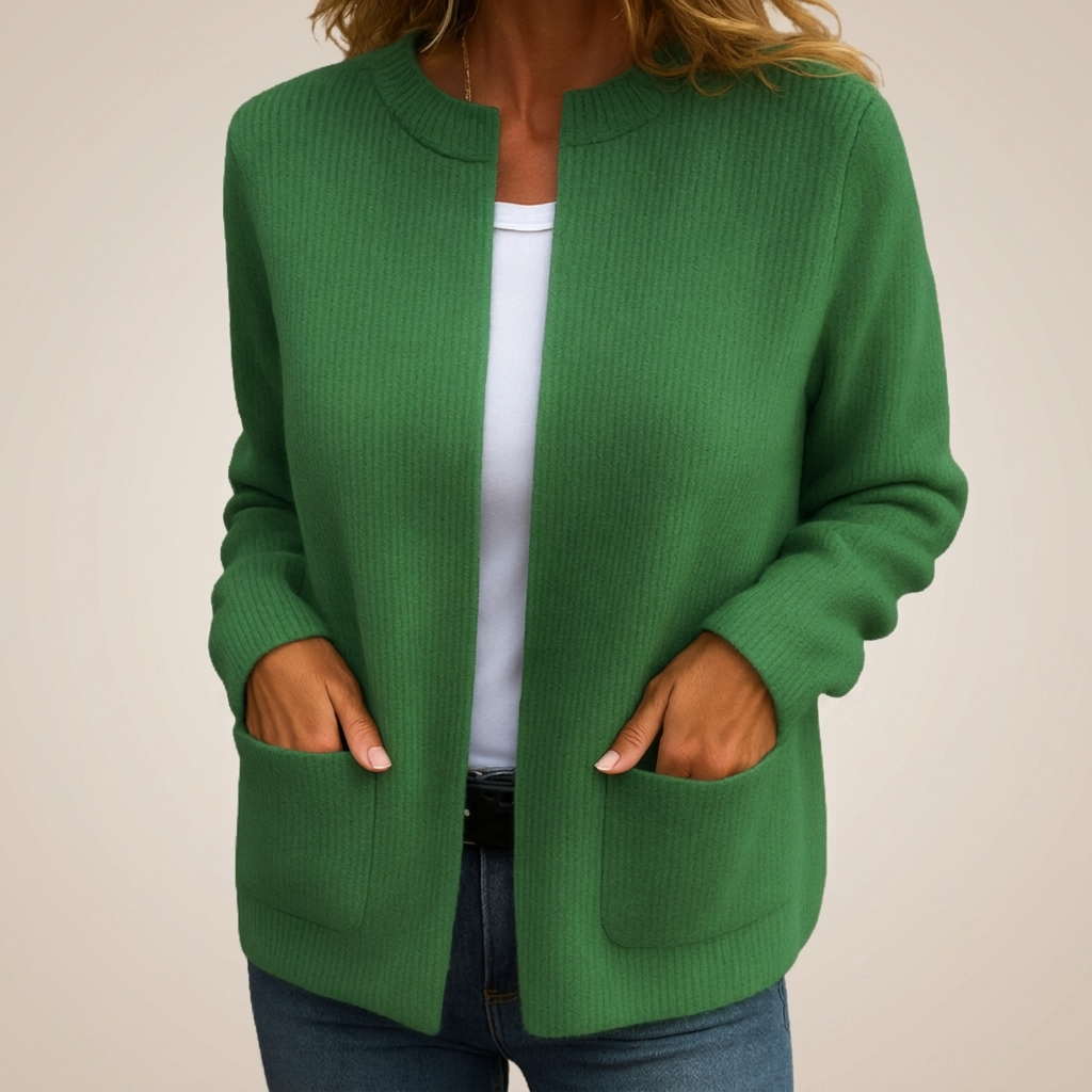 Avenelle Relaxed Pocket Knit Cardigan