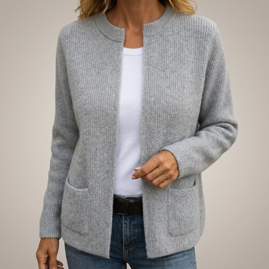 Avenelle Relaxed Pocket Knit Cardigan