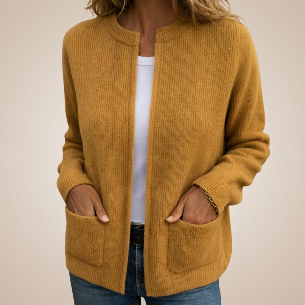 Avenelle Relaxed Pocket Knit Cardigan