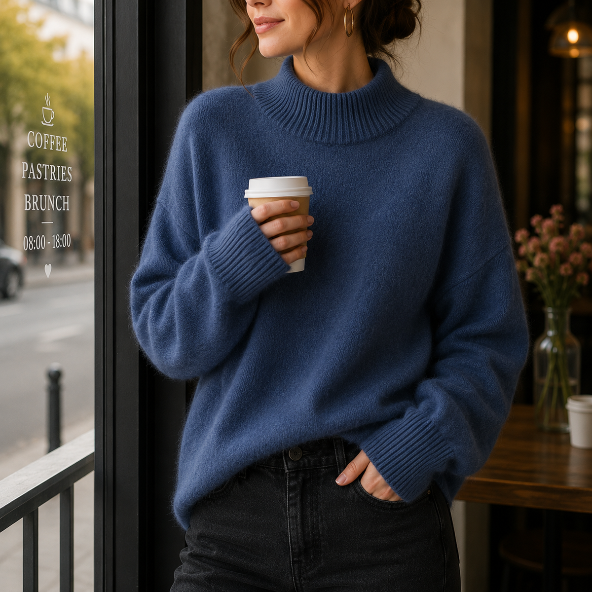Juniper | Oversized Women's Turtleneck Sweater