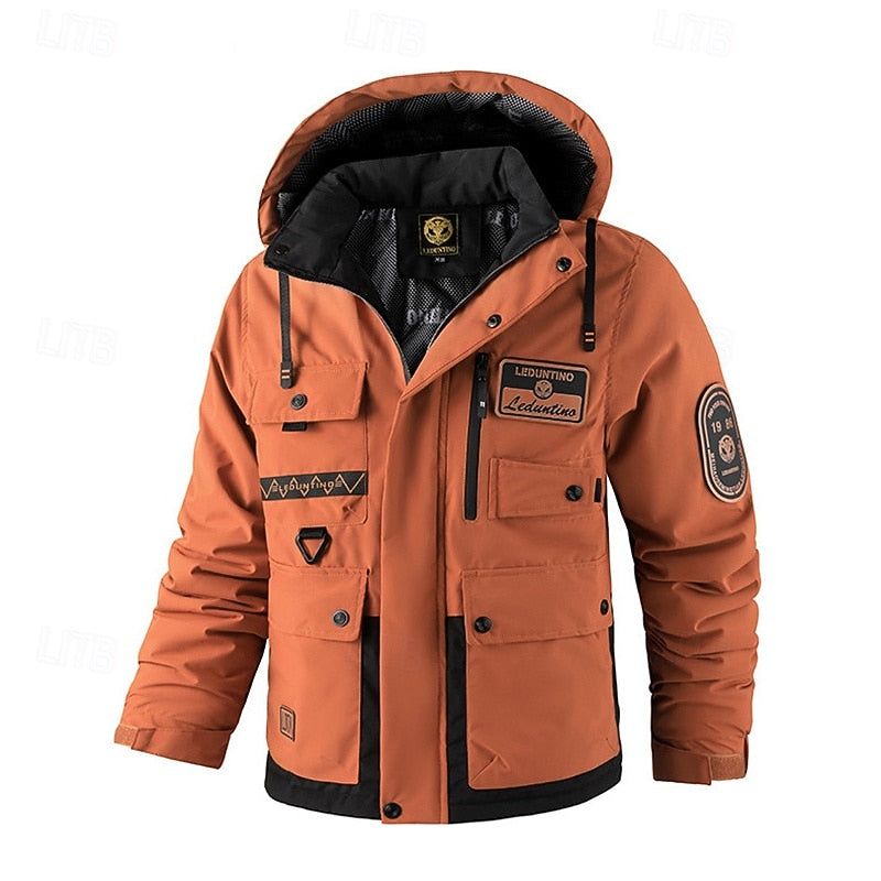 Xavier | Hooded Utility Jacket