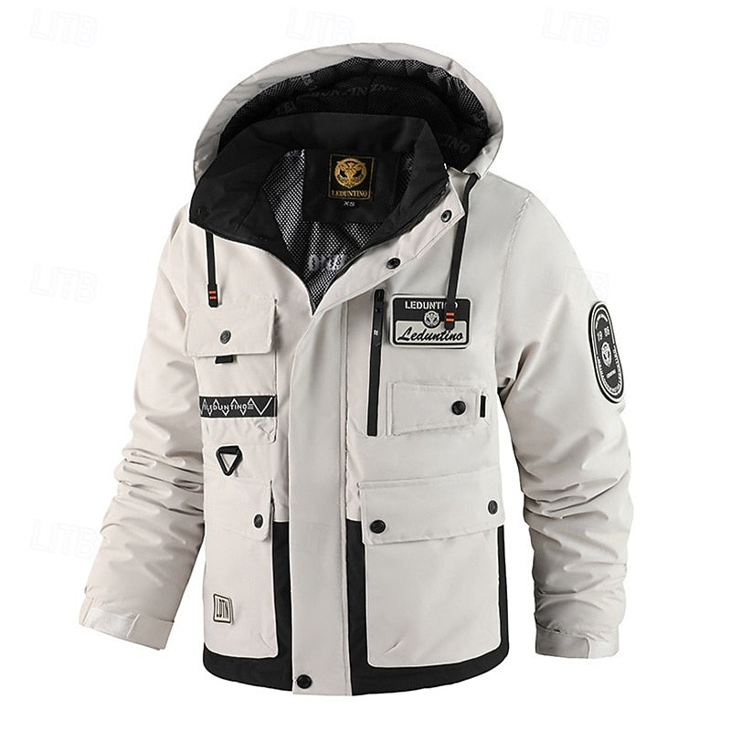 Xavier | Hooded Utility Jacket