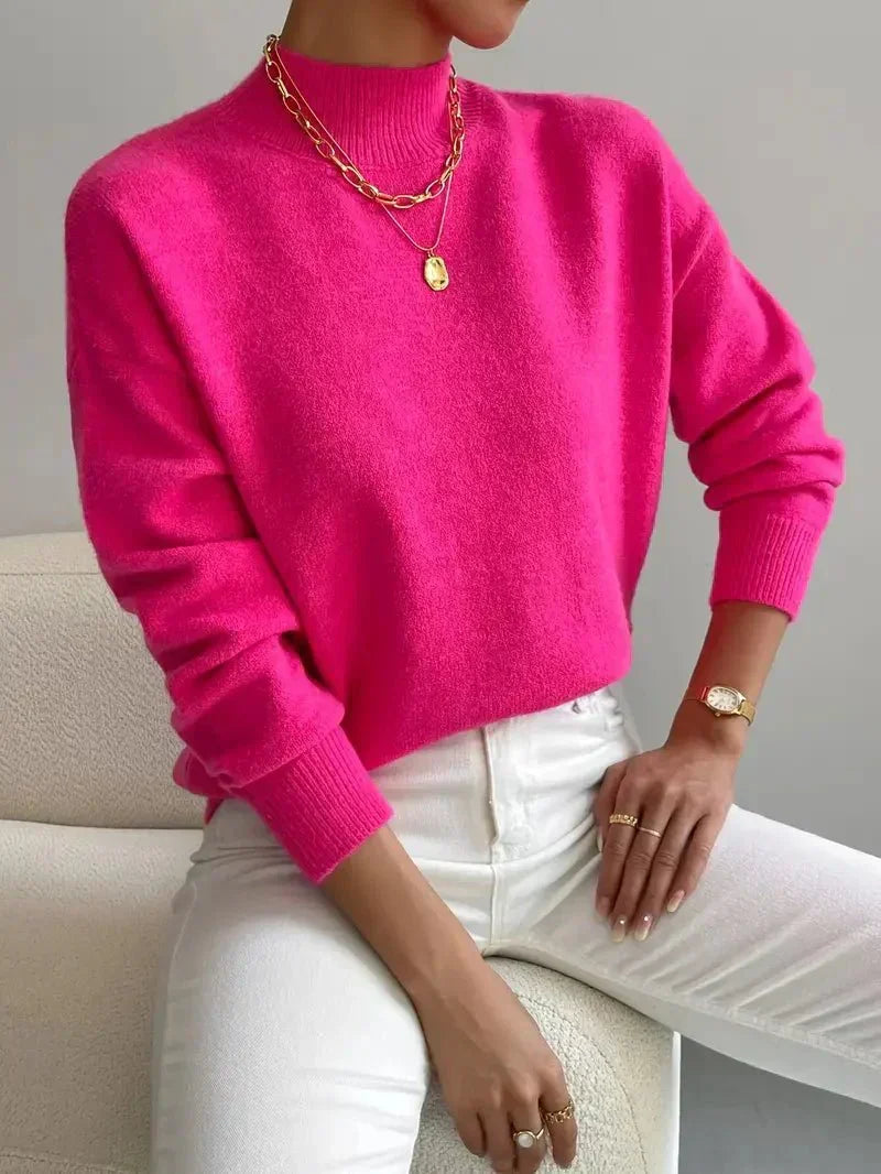 Classic Ribbed Crew-Neck Sweater