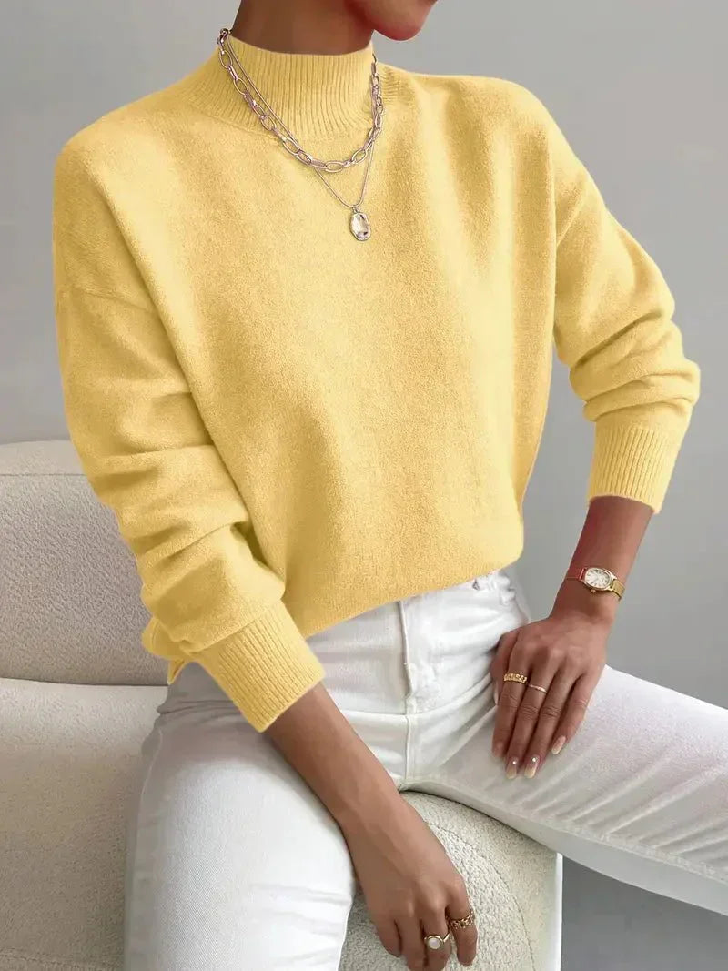 Classic Ribbed Crew-Neck Sweater