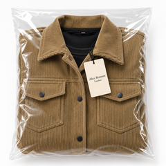 Marlowe ribbed jacket in Alice Bennett London packaging
