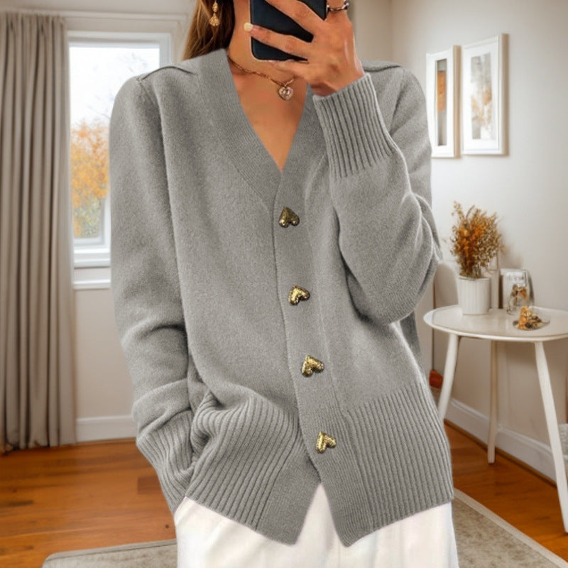 Zenaïde | Soft-Touch V-Neck Knit Waistcoat