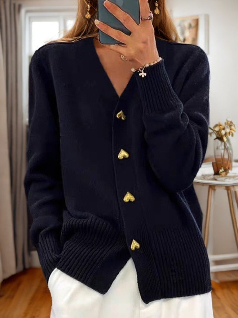 Zenaïde | Soft-Touch V-Neck Knit Waistcoat