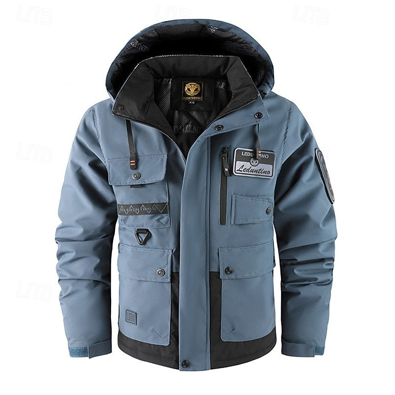 Xavier | Hooded Utility Jacket
