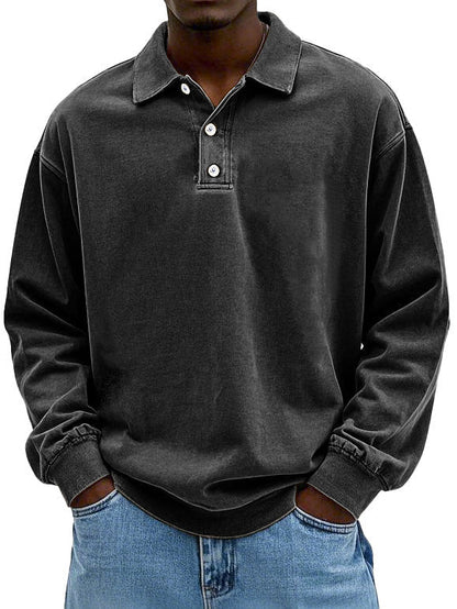 Casen  – Vintage Long-Sleeved Shirt