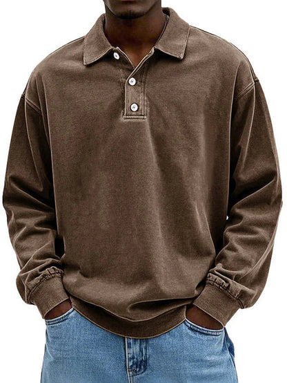 Casen  – Vintage Long-Sleeved Shirt