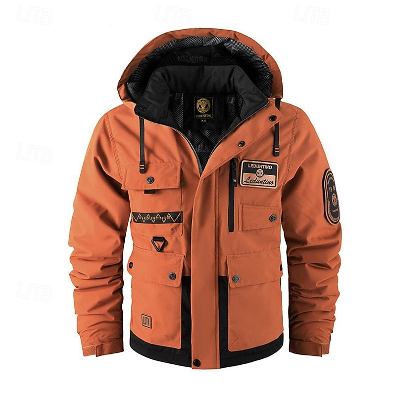 Xavier | Hooded Utility Jacket