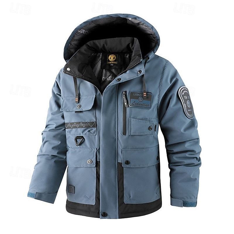 Xavier | Hooded Utility Jacket