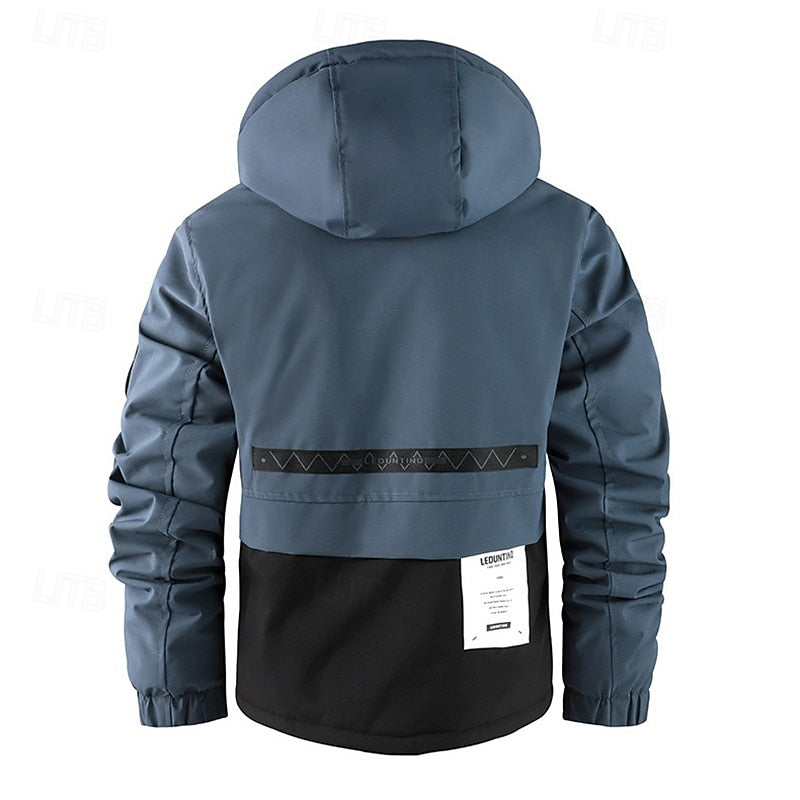 Xavier | Hooded Utility Jacket