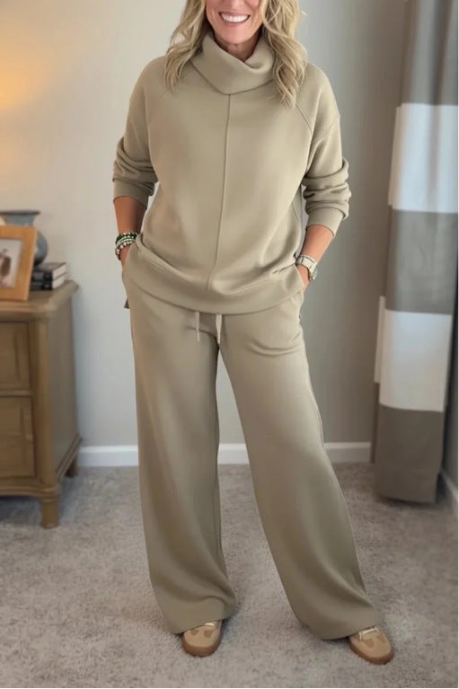 Zoraya - Conjunto de dos piezas oversize para mujer, ideal para días tranquilos