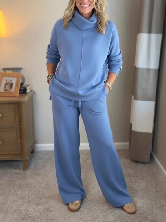 Zoraya - Conjunto de dos piezas oversize para mujer, ideal para días tranquilos