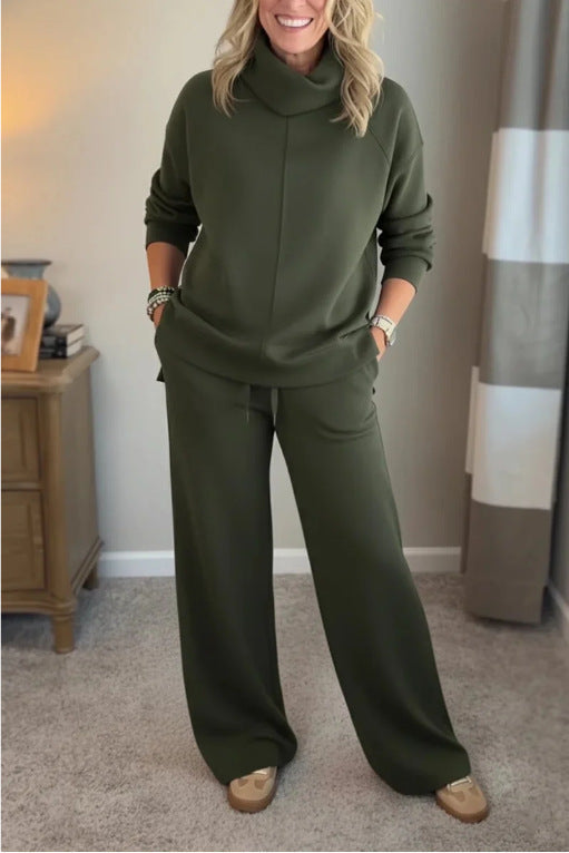 Zoraya - Conjunto de dos piezas oversize para mujer, ideal para días tranquilos