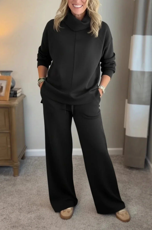 Zoraya - Conjunto de dos piezas oversize para mujer, ideal para días tranquilos