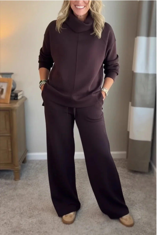 Zoraya - Conjunto de dos piezas oversize para mujer, ideal para días tranquilos