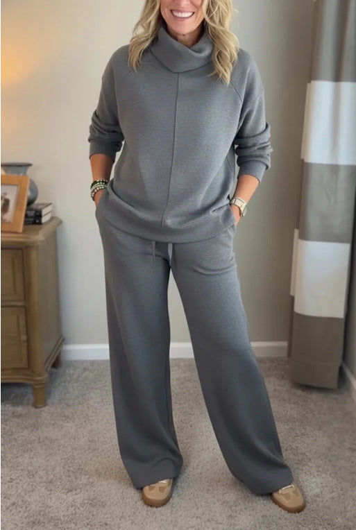 Zoraya - Conjunto de dos piezas oversize para mujer, ideal para días tranquilos